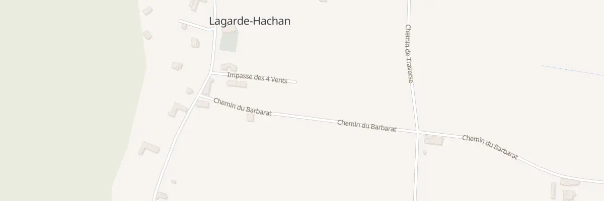 Plan du 5000 Au Village à Lagarde-Hachan
