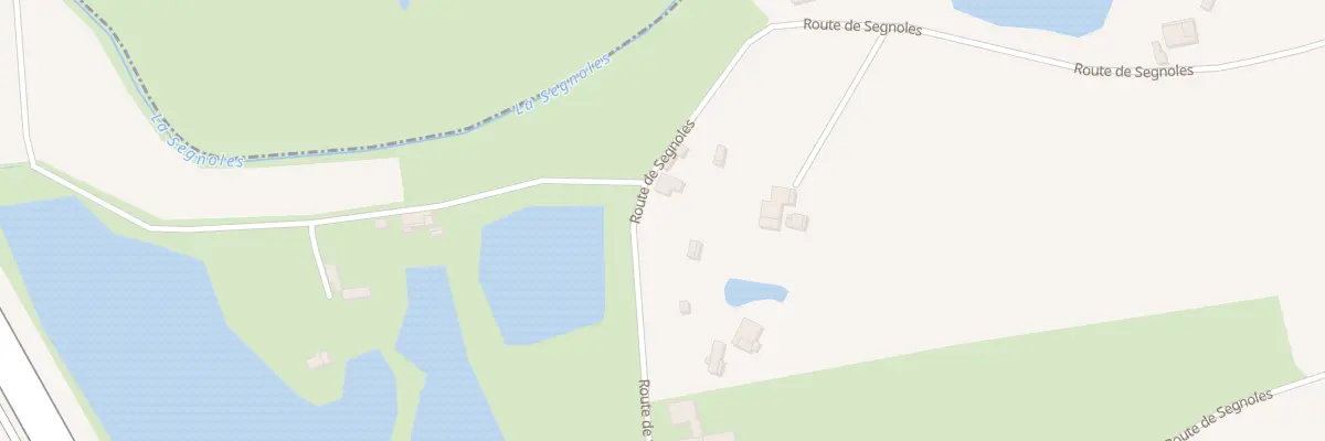 Plan du 890 Rte de Segnoles à Montpezat