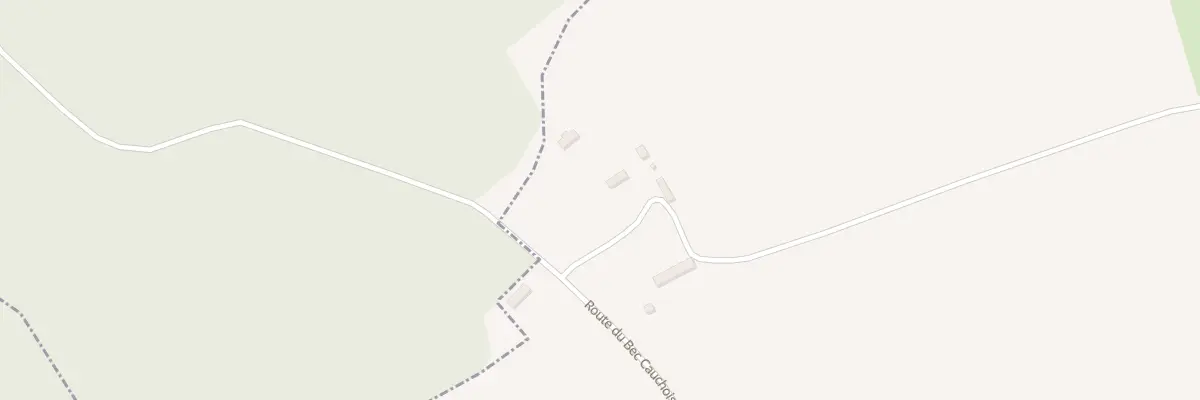 Plan du 64 Rte du Bec Cauchois à Valmont