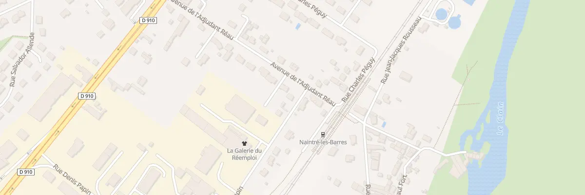 Plan du 2 Rue Denis Papin à Naintré