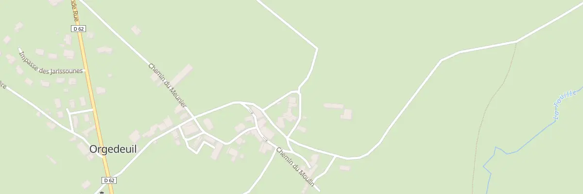 Plan du 5 Che des Murailles à Orgedeuil