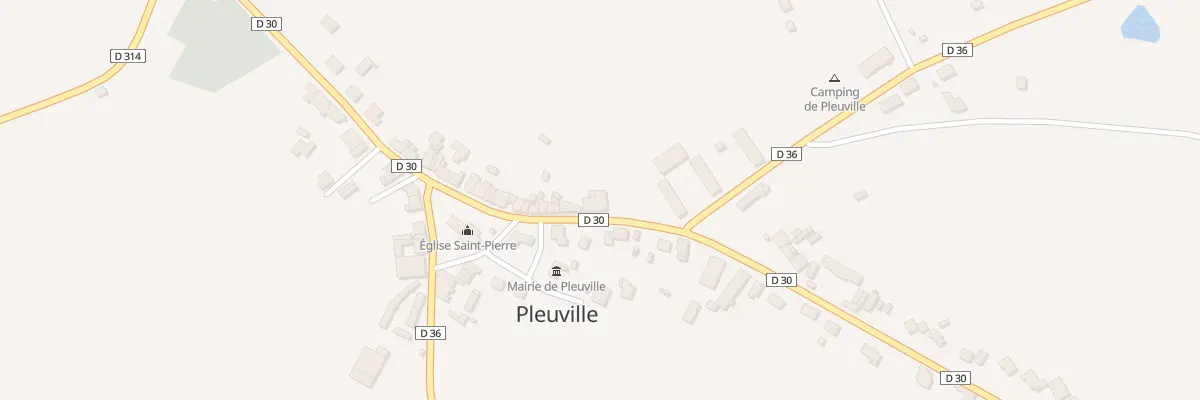 Plan du 47 Rue de la Resistance à Pleuville