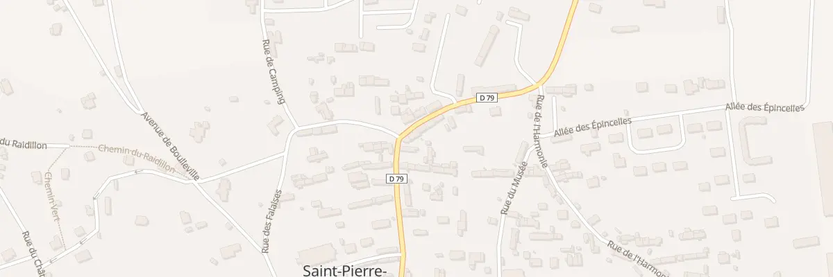 Plan du 3 Rue de la Mairie à Saint-Pierre-en-Port