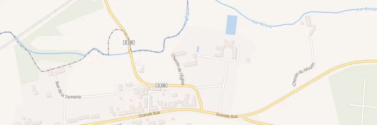 Plan du 2 Che de l’Eglise à Saint-Hilaire-sur-Risle