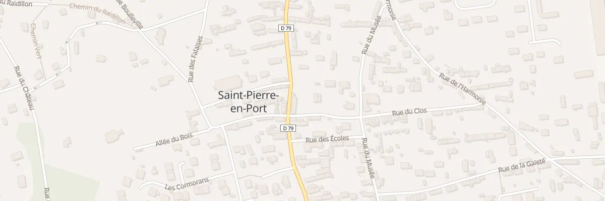 Plan du 1 Rue du Clos à Saint-Pierre-en-Port