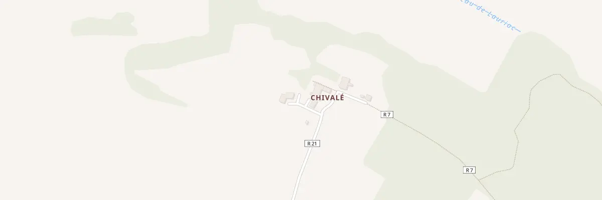 Plan du 5039 Chivale à Blaziert