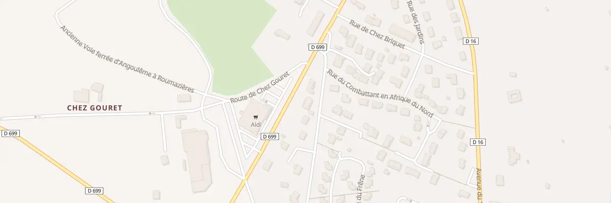 Plan du 3 Rue Montchauvet à Coulgens