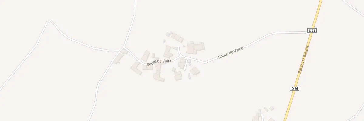 Plan du 5160 Vene à Pleuville