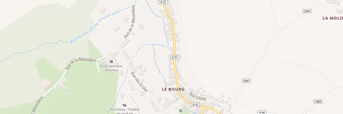 Plan du 22 Rue des Marches à Villaines-les-Rochers