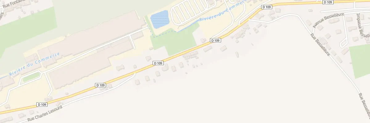 Plan du 30 Rue Auguste Desgenétais à Bolbec
