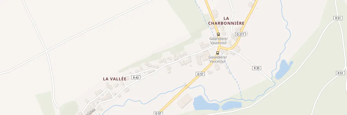 Plan du 13 Rue de la Vallée à Villaines-les-Rochers