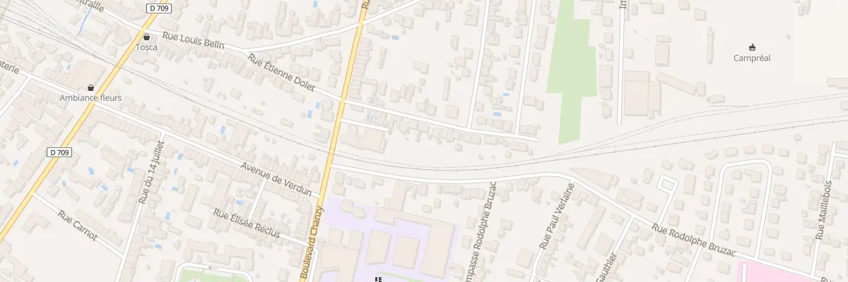 Plan du 15 Rue du Sergent Allard à Bergerac