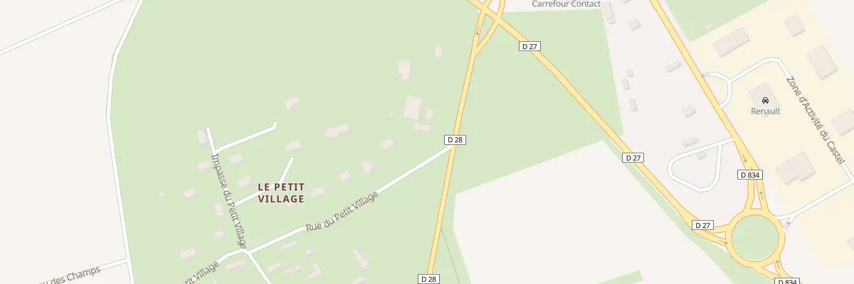 Plan du 18 Rue du Petit Village à Lieurey