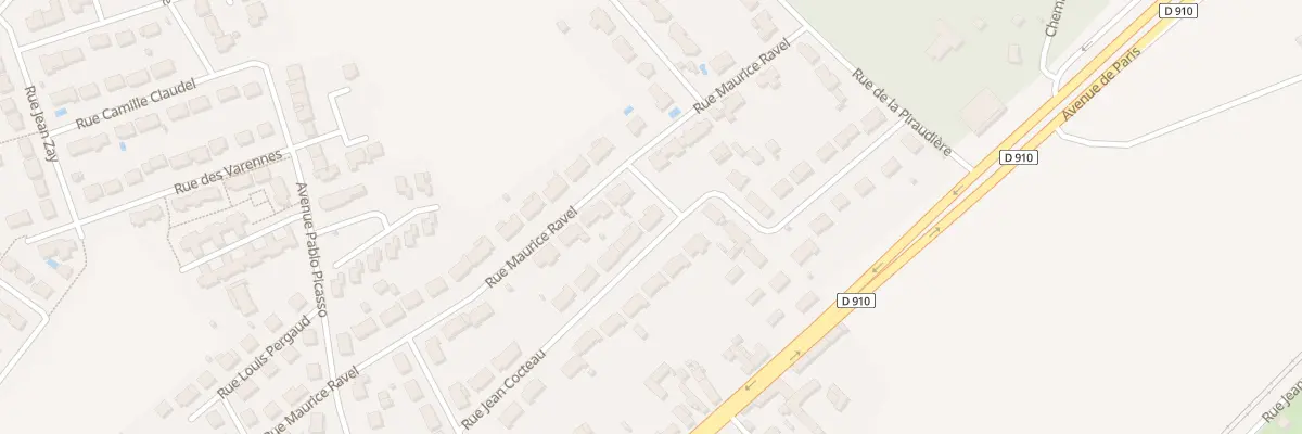 Plan du 13 Rue Jean Cocteau à Naintré