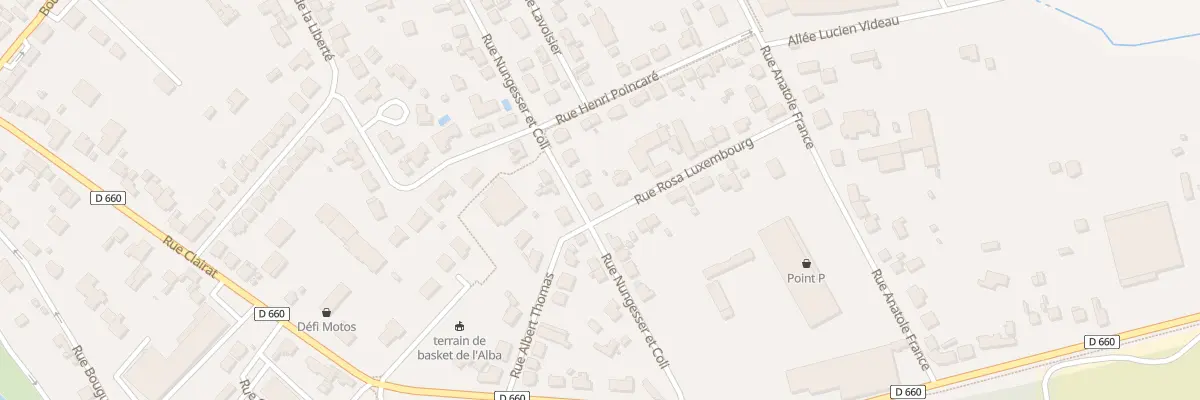Plan du 19 Rue Nungesser et Coli à Bergerac