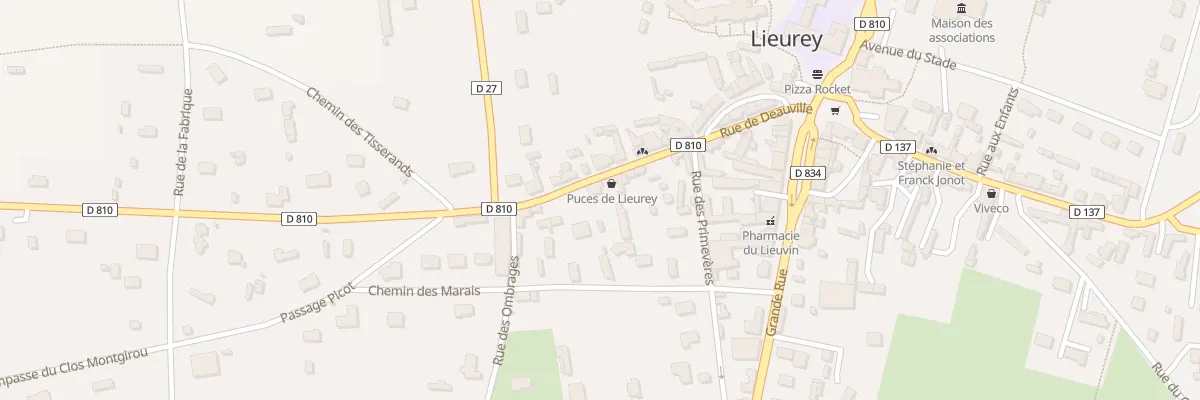 Plan du 23 Rue de Deauville à Lieurey