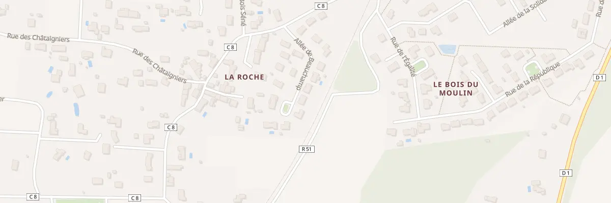 Plan du 11 All de Beauchamp à Saint-Julien-l’Ars