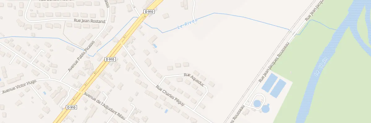 Plan du 5 Rue Aqueduc à Naintré