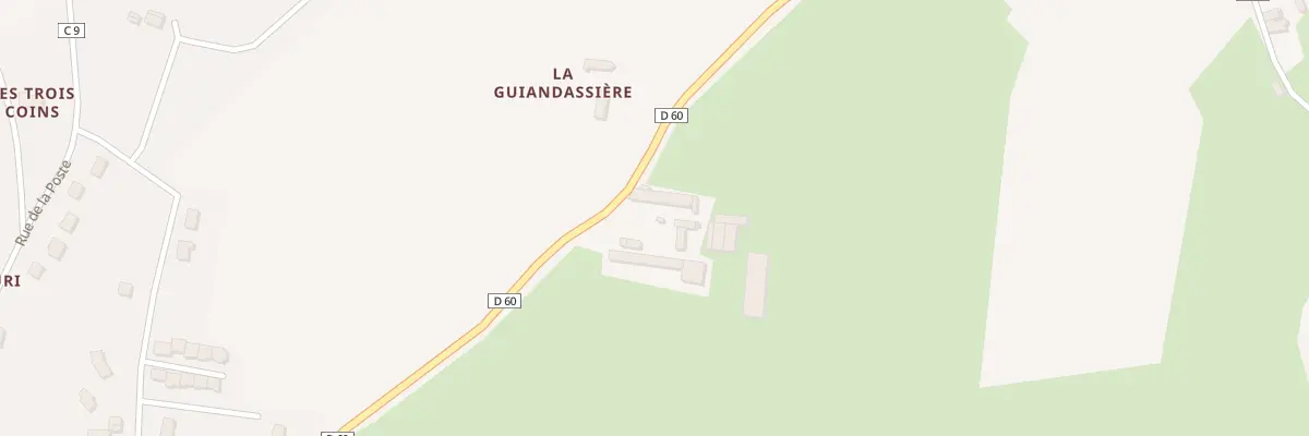 Plan du 1 Les Maisons Neuves à Nogent-le-Bernard