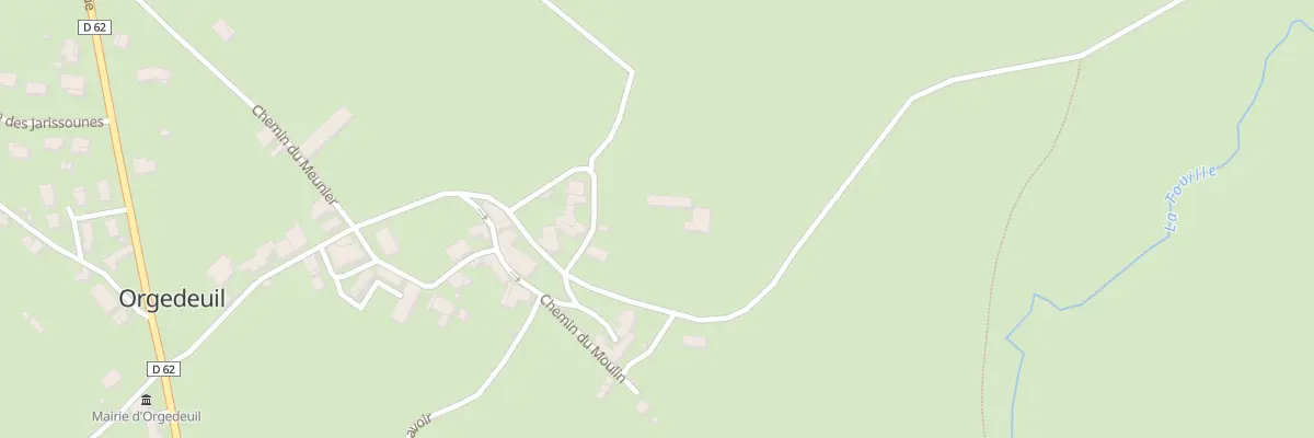 Plan du 4 Che des Murailles à Orgedeuil