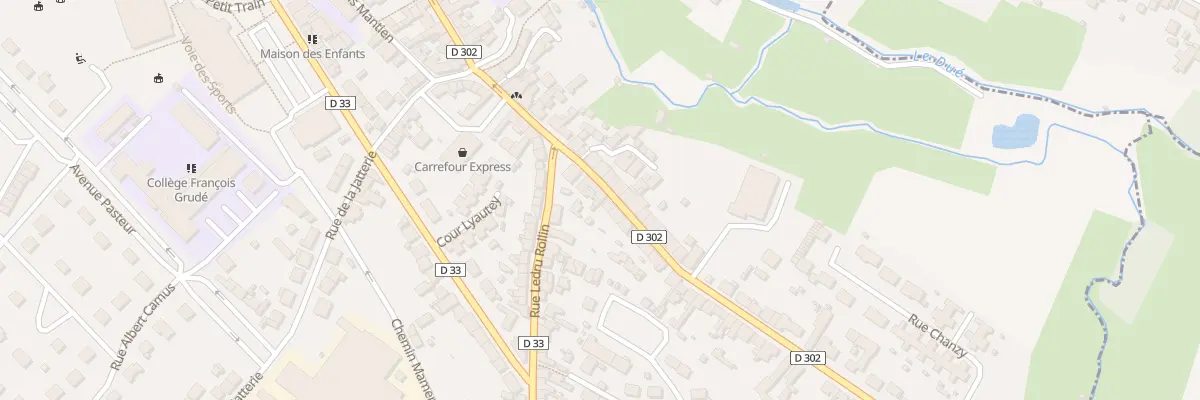Plan du 4T Rue de Belfort à Connerré