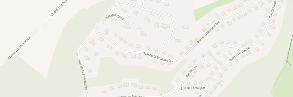 Plan du 15 Rue de la Bretonnière à Gruchet-le-Valasse