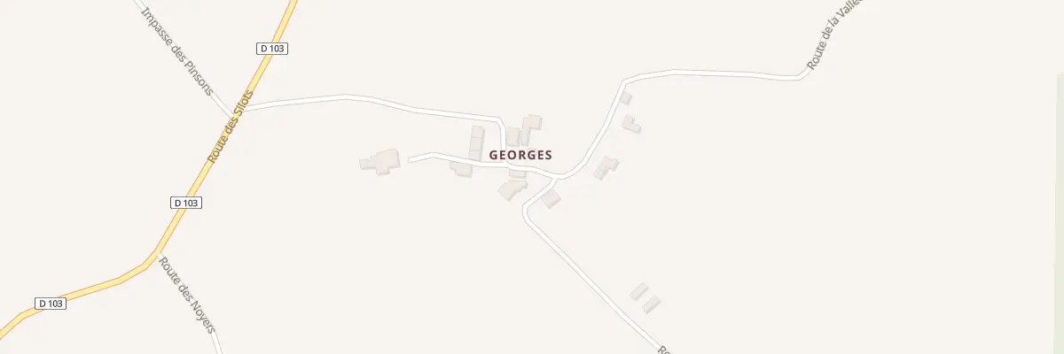 Plan du 302 Rte de la Vallée à Montagrier