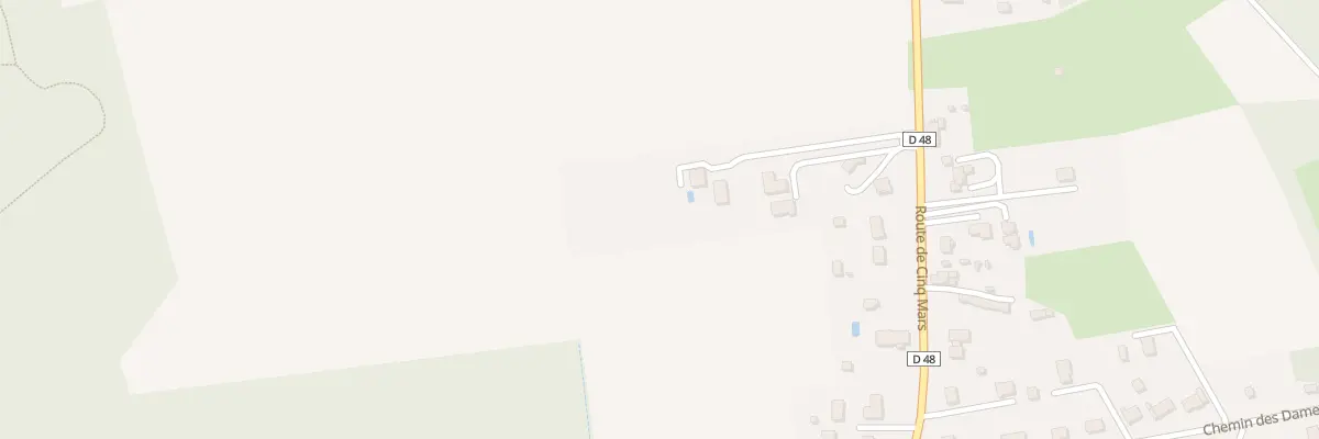 Plan du 172A Les Lacas à Pernay