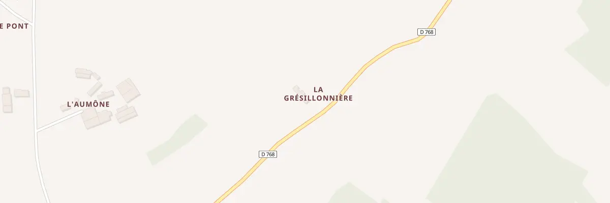Plan du 53 La Gresillonniere à Saint-Ouen-de-Sécherouvre