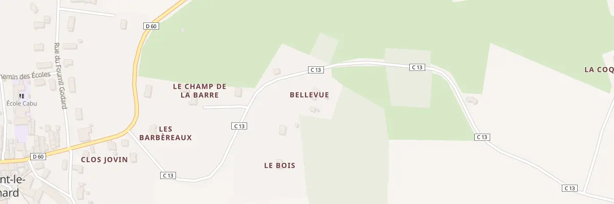 Plan du 5172A Les Josetteries à Nogent-le-Bernard
