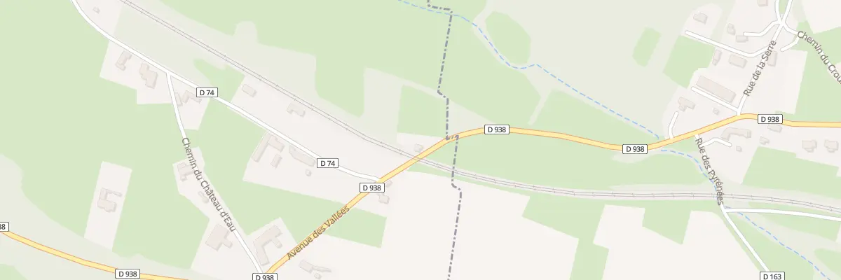 Plan du 59 Av des Vallées à Saint-Laurent-de-Neste