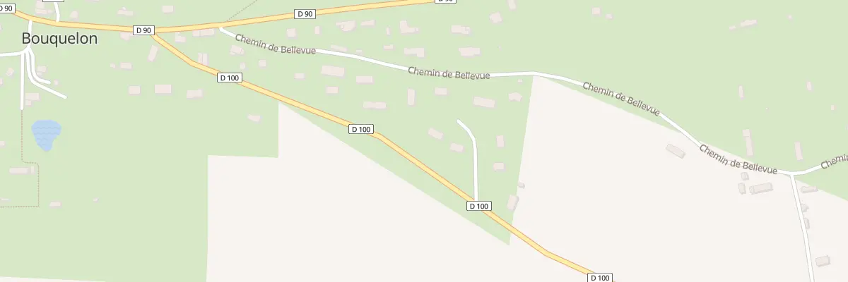 Plan du 495 Rte de Pont-Audemer à Bouquelon