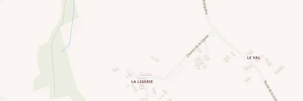 Plan du 5003 La Ligerie à Saint-Martin-des-Pézerits
