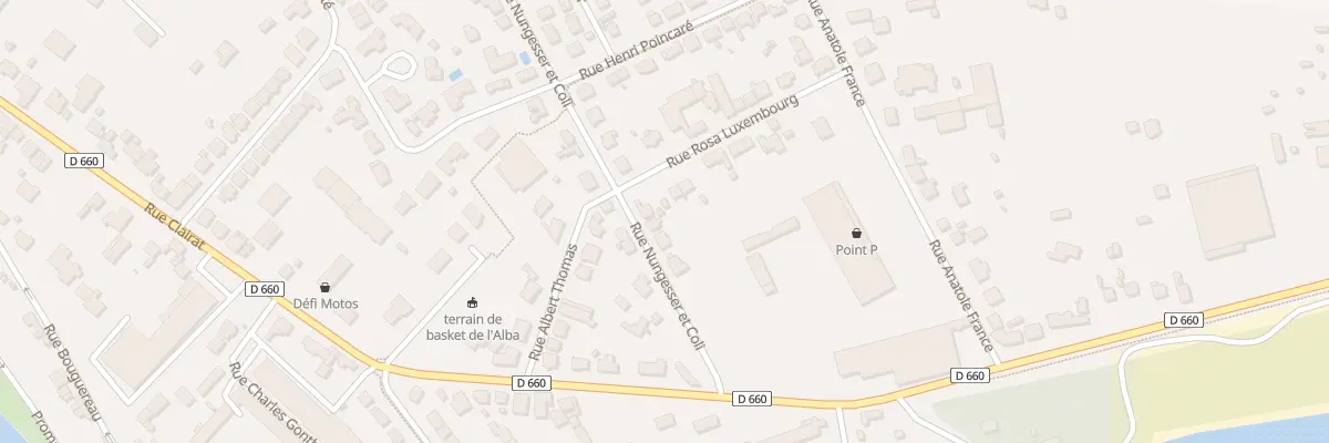 Plan du 15 Rue Nungesser et Coli à Bergerac