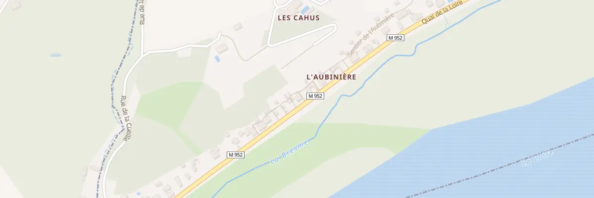 Plan du 100 Quai de la Loire à Saint-Étienne-de-Chigny