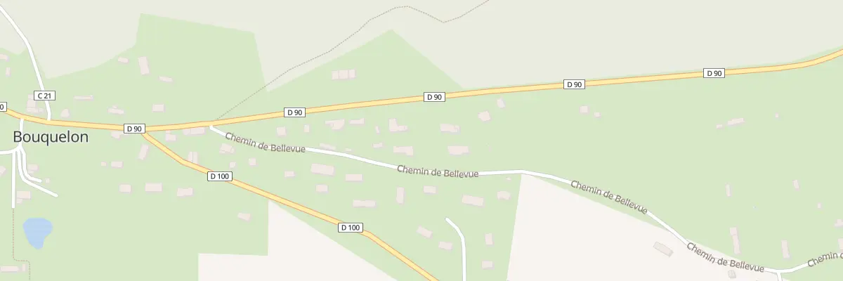 Plan du 453 Rte de Saint Ouen à Bouquelon