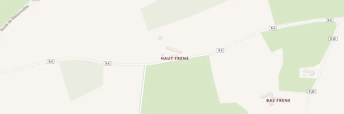Plan du 5290 Le Haut Frene à Villaines-sous-Lucé