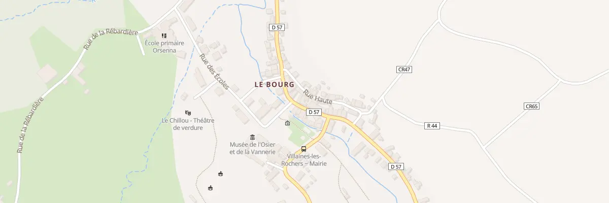 Plan du 2 Rue des Caves Fortes à Villaines-les-Rochers