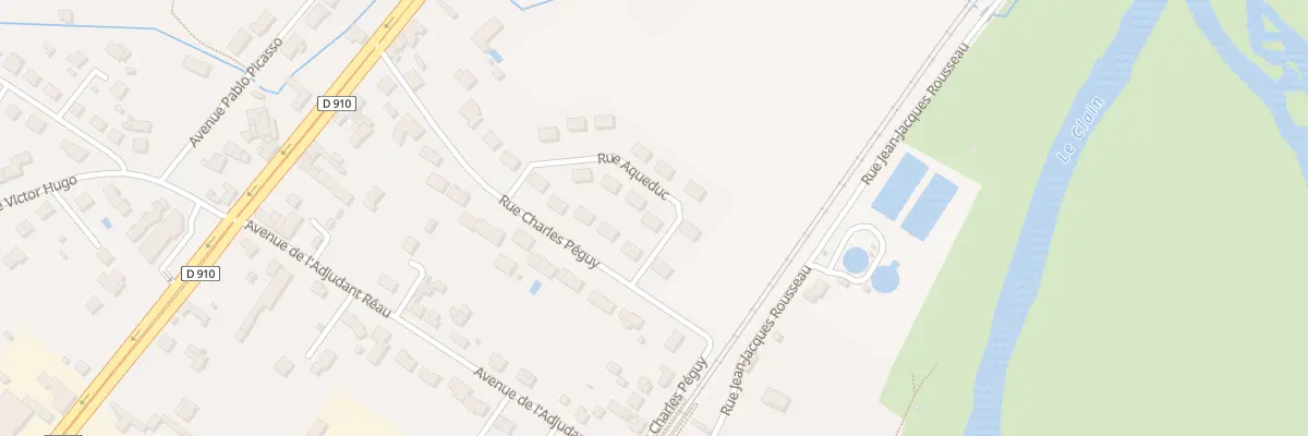 Plan du 8 Rue Aqueduc à Naintré