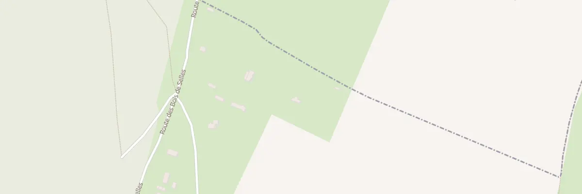 Plan du 2420 Rte des Bois de Selles à Selles