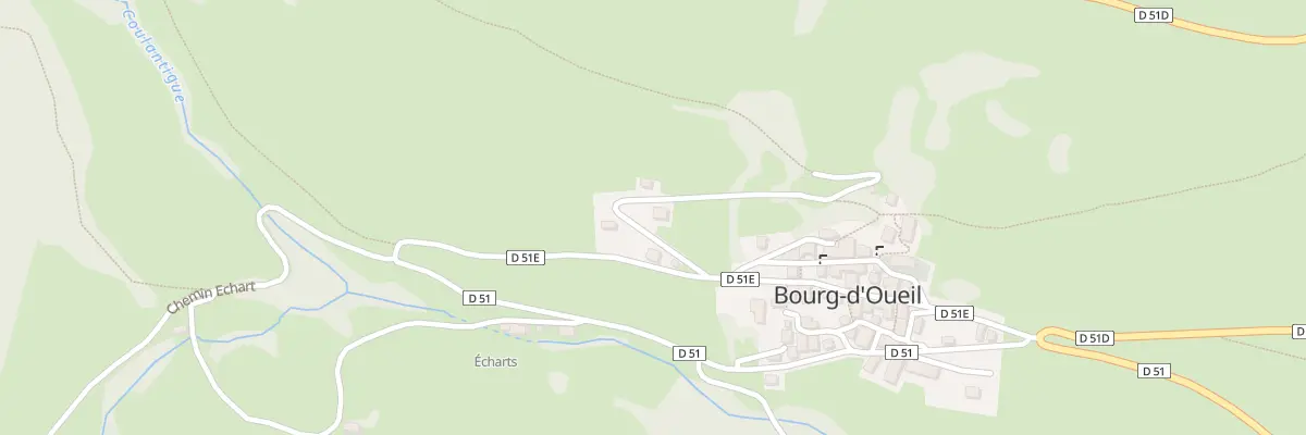Plan du 2 Che D’ESPLAGNES à Bourg-d’Oueil