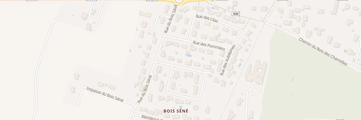 Plan du 3 Rue des Fleurs à Saint-Julien-l’Ars