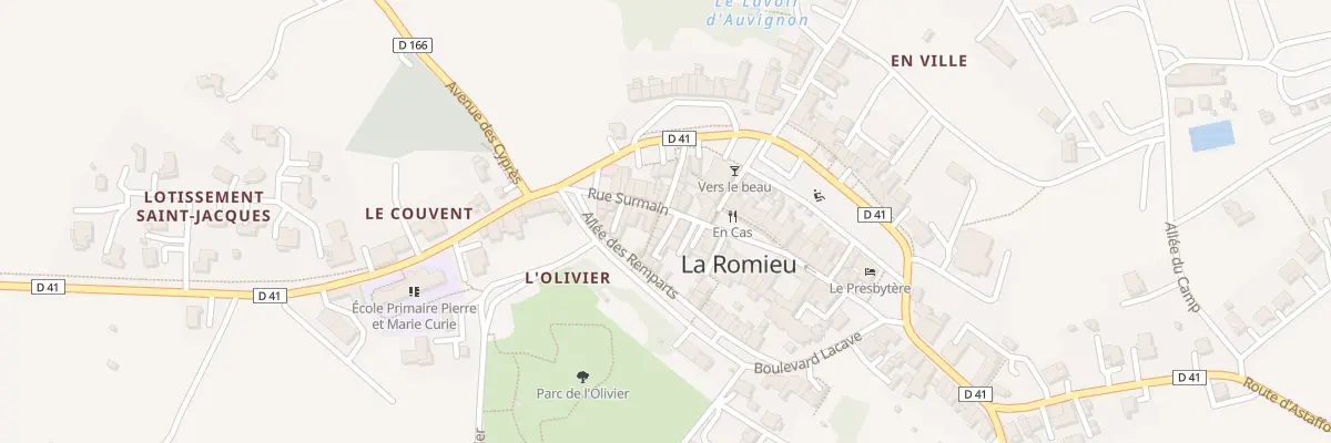 Plan du 5 Rue Surmain à La Romieu