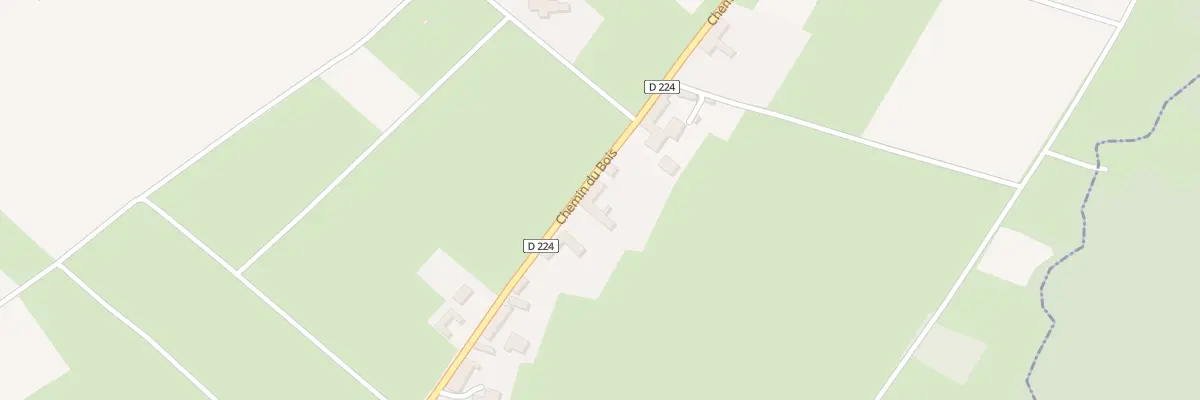 Plan du 23 Che du Bois à Arné
