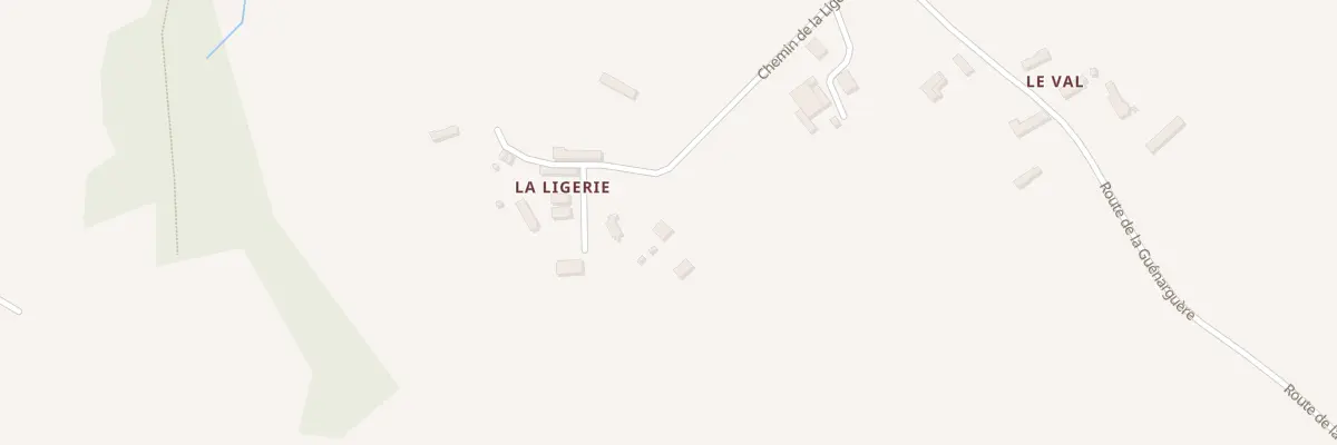 Plan du 27 La Ligerie à Saint-Martin-des-Pézerits