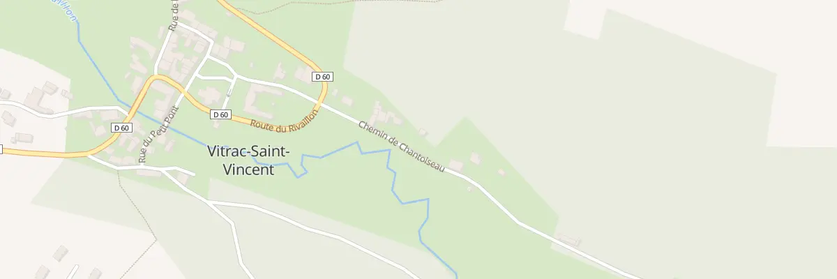 Plan du 13 Che de Chantoiseau à Vitrac-Saint-Vincent