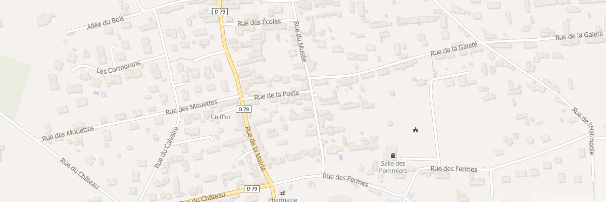 Plan du 10 Rue de la Poste à Saint-Pierre-en-Port