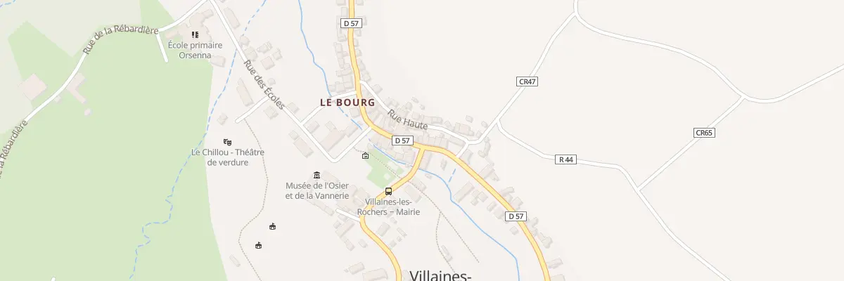 Plan du 10 Rue des Caves Fortes à Villaines-les-Rochers