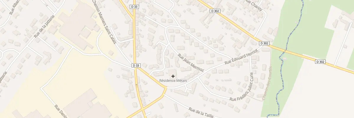 Plan du 32 Rue Jean Mermoz à Connerré