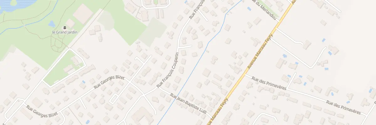 Plan du 11 Rue Francois Couperin à Bergerac